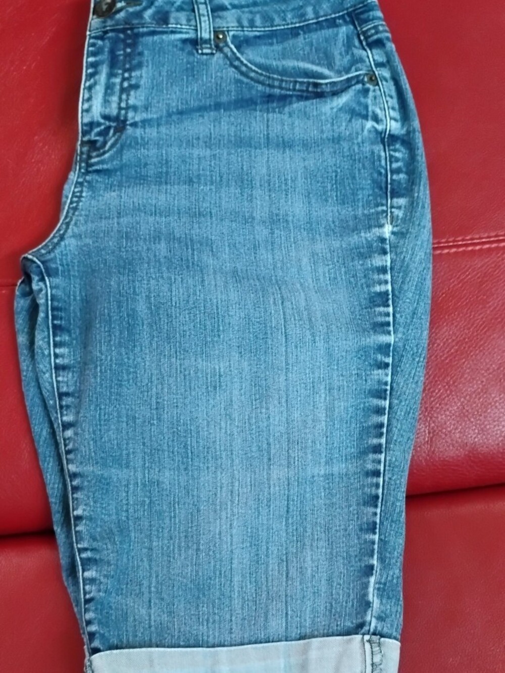 Dkny Medium Washed Women's Bermuda Shorts
